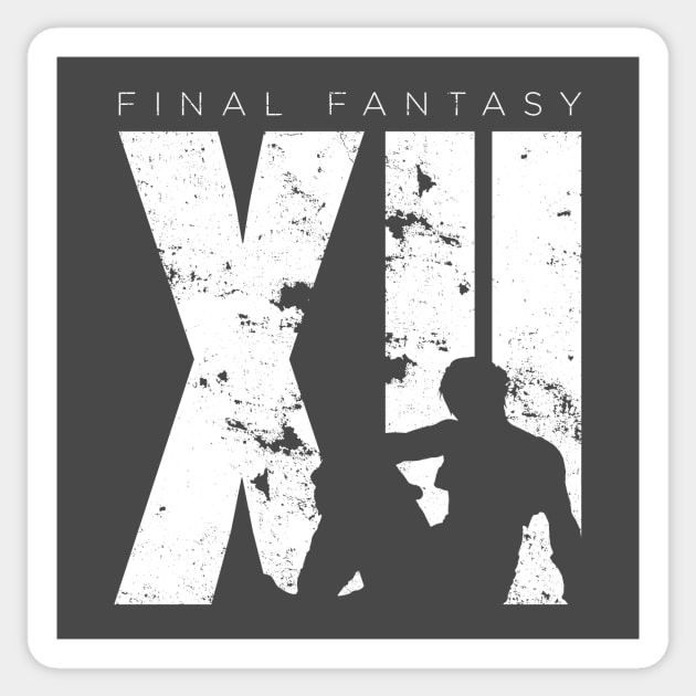 Final Fantasy XII - Minimal Sticker by The_SaveState